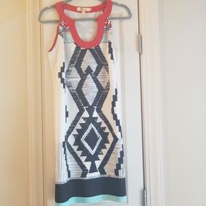 Anthropologie Aryeh tribal halter dress